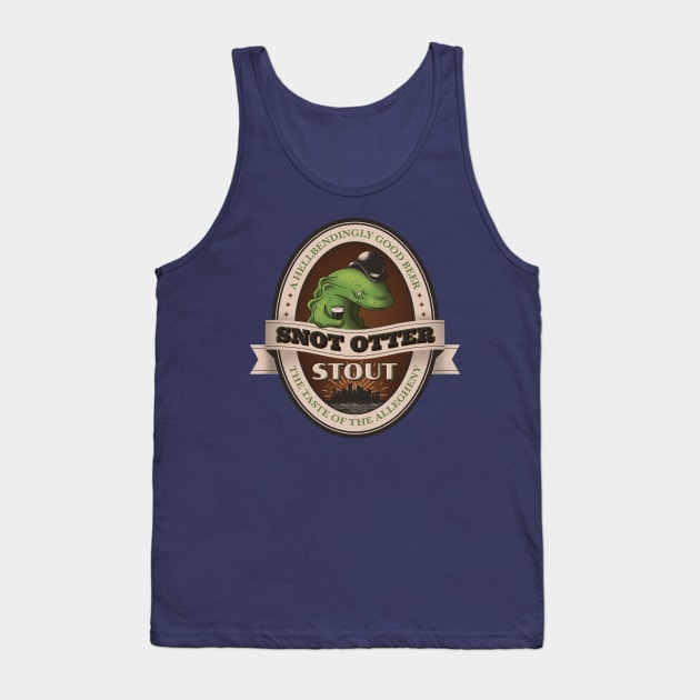 Snot Otter Stout [Full Color Ver.] Tank Top by wanderingkotka